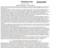 Tablet Screenshot of parisexe.com